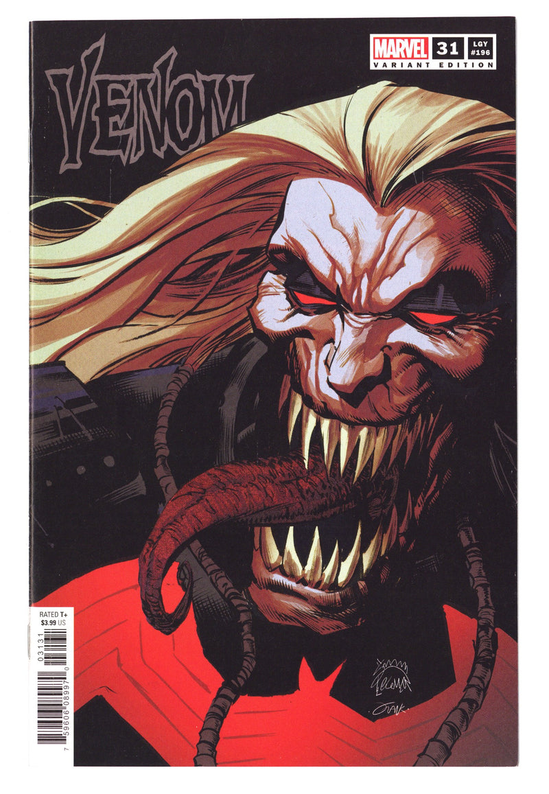 Venom Vol 4 31 (196) High Grade (2021) Stegman Variant 