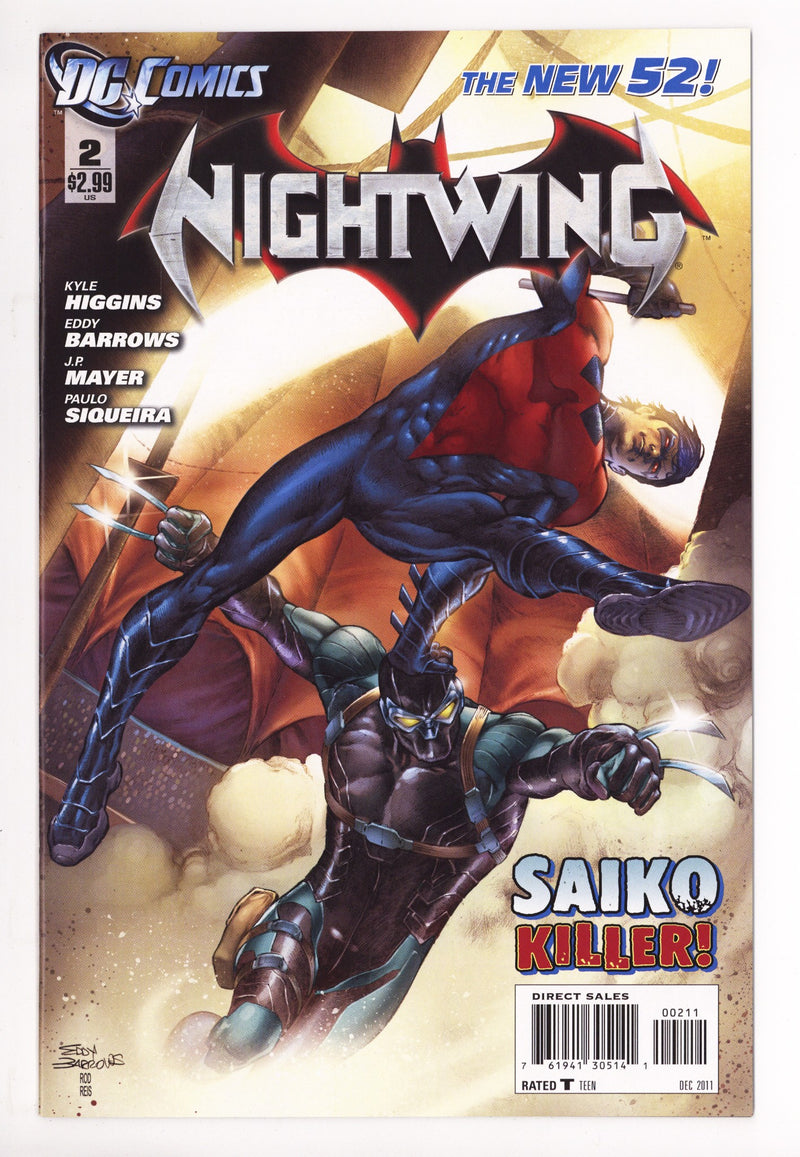 Nightwing Vol 3 2 High Grade (2011) 