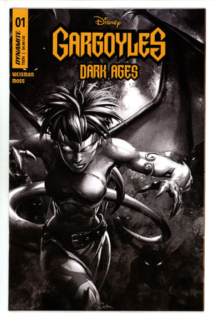 Gargoyles Dark Ages 1 Crain B&W Incentive Variant (2023)