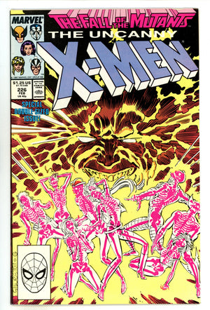 The Uncanny X-Men Vol 1 226 High Grade (1988)