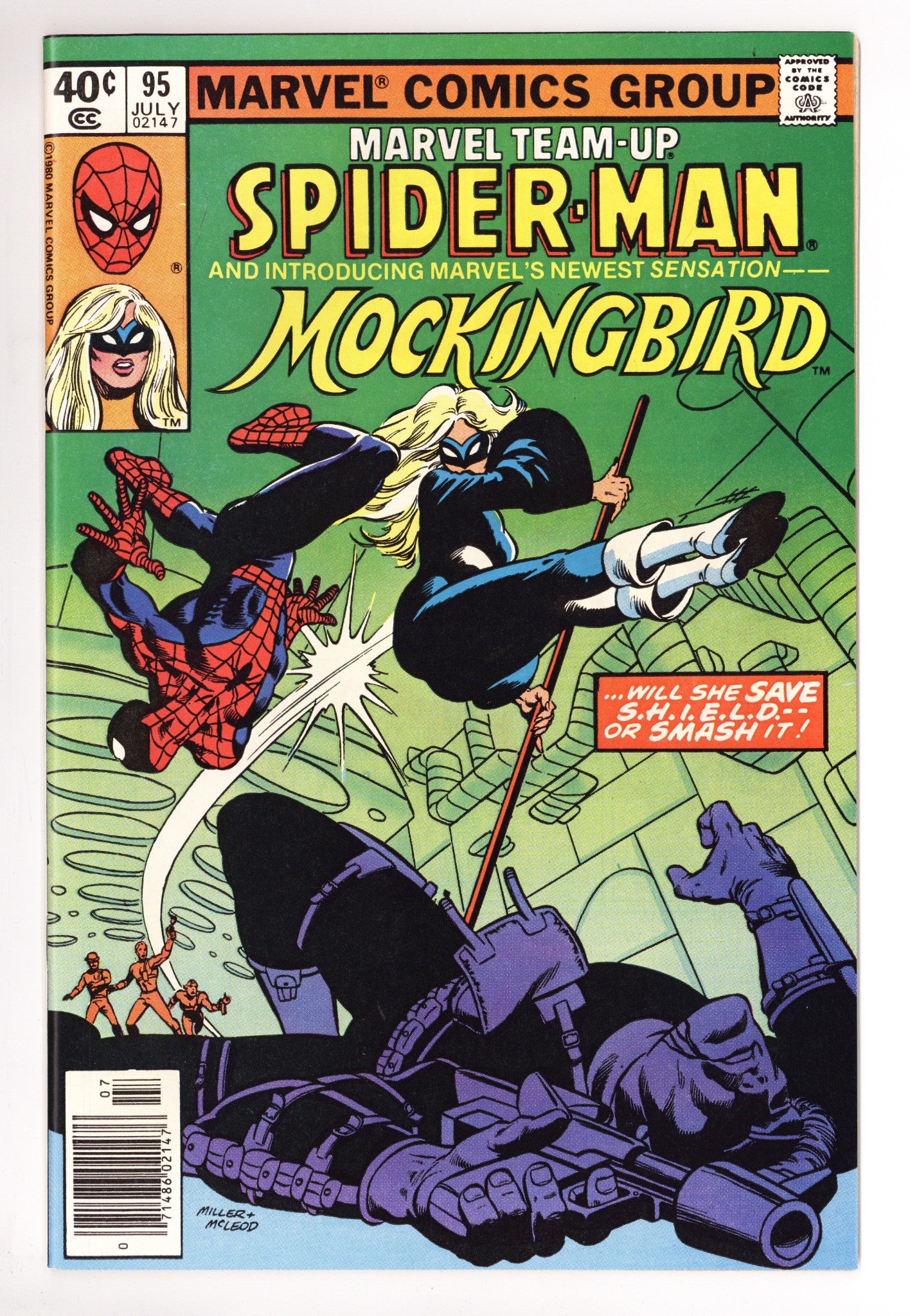 Marvel Team-Up Vol 1 95 NM- (9.2) (1980) Newsstand 