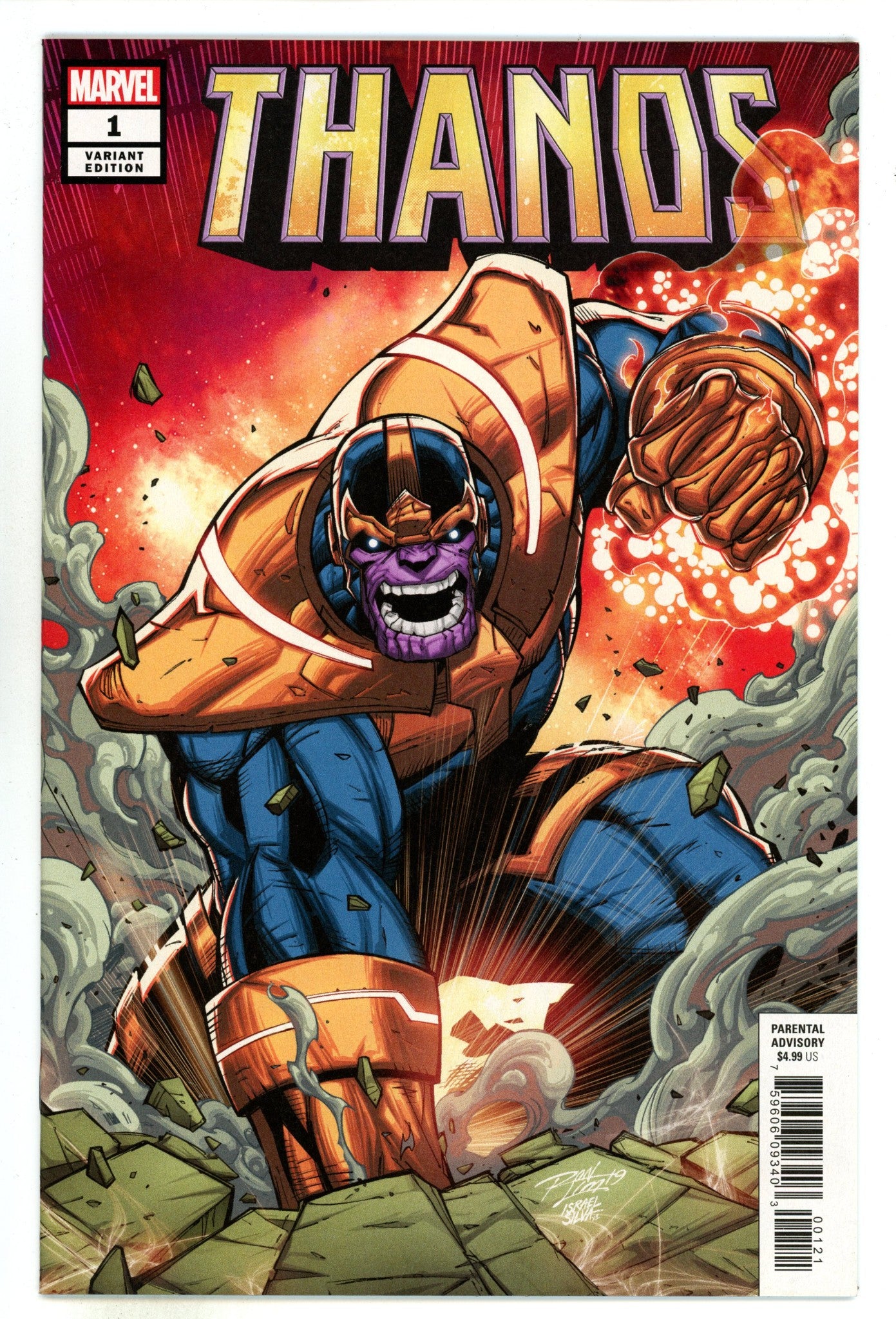 Thanos Vol 3 1 High Grade (2019) Lim Variant 
