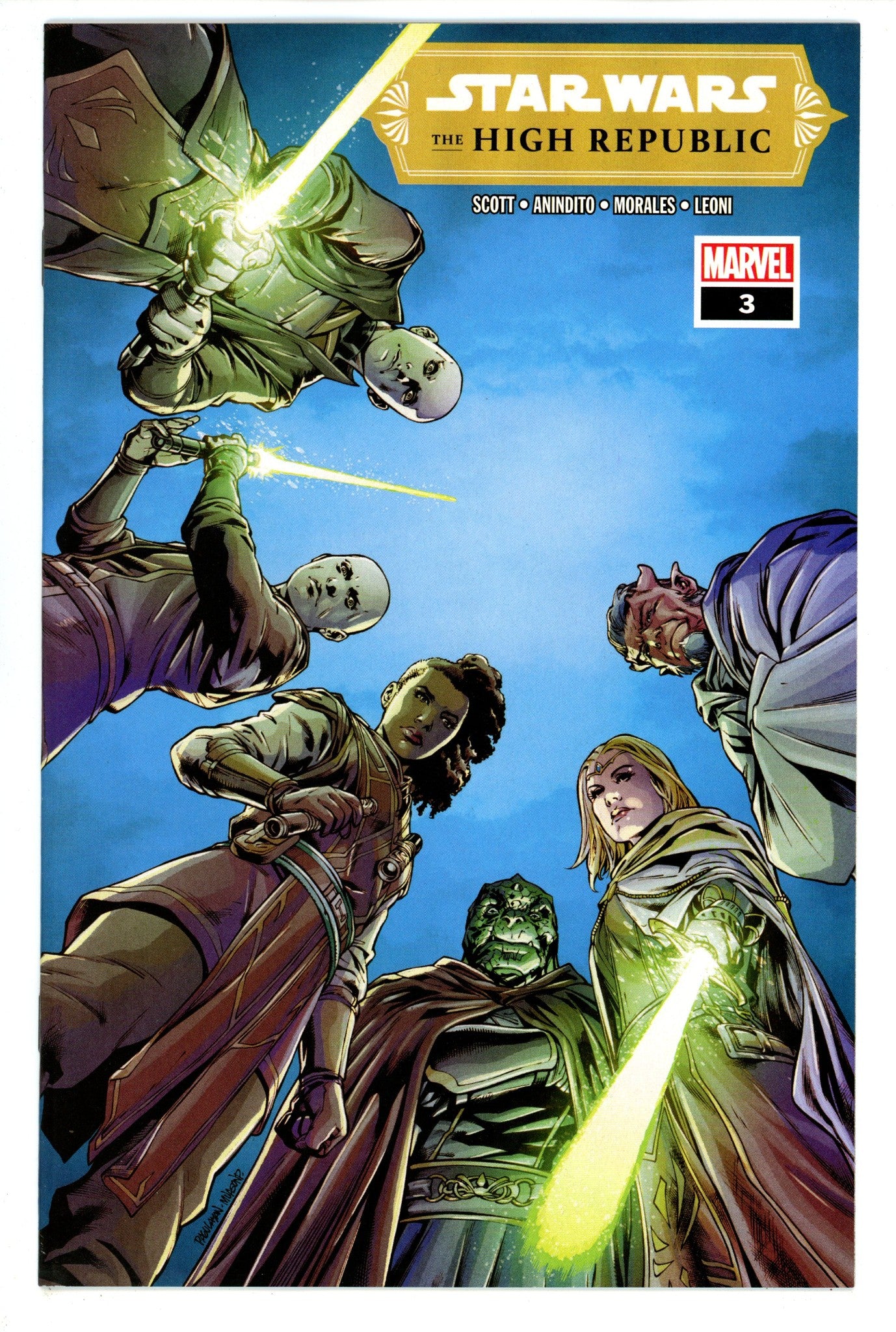 Star Wars: The High Republic Vol 1 3 High Grade (2021) Pagulayan Exclusive Variant 