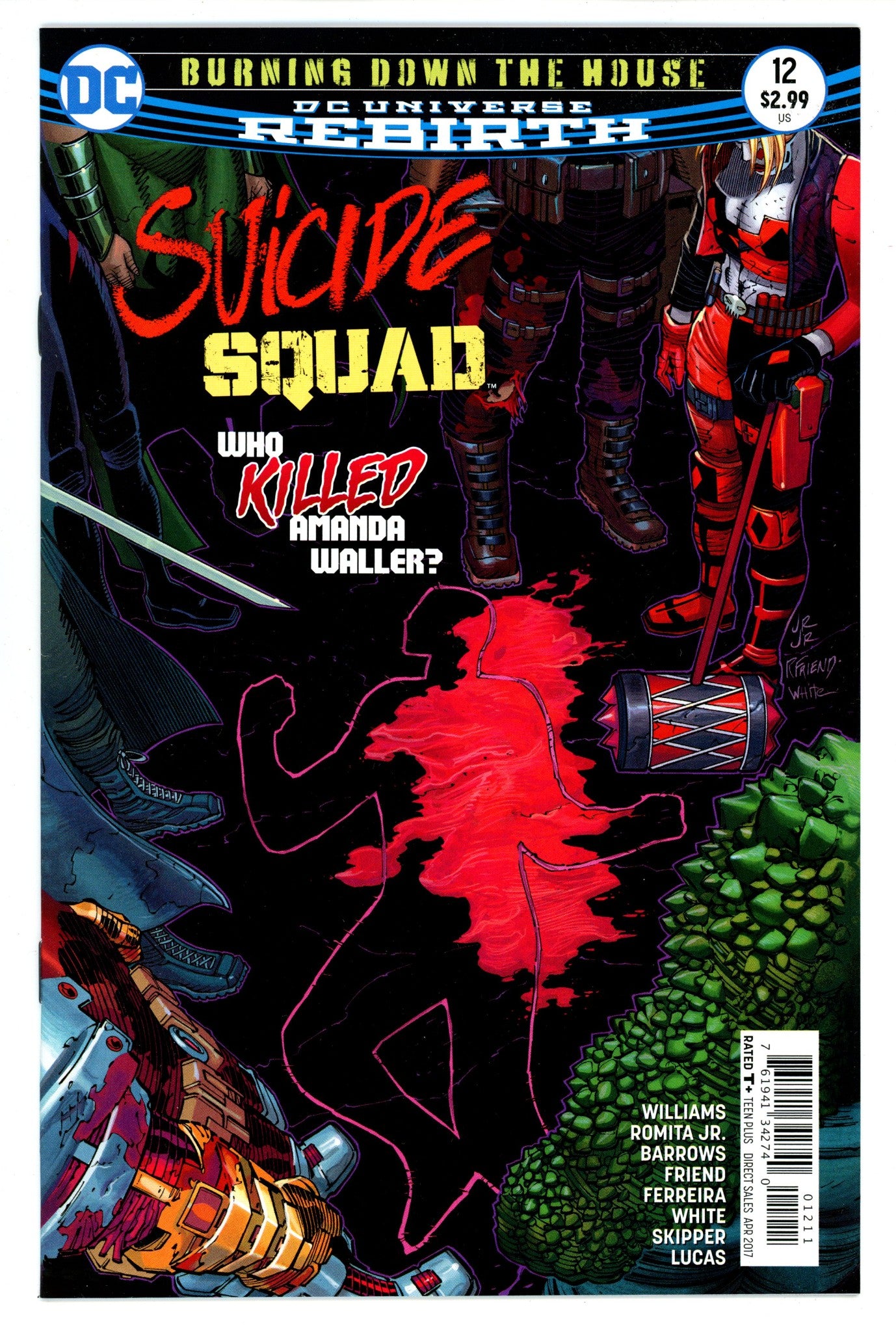 Suicide Squad Vol 4 12 High Grade (2017) 