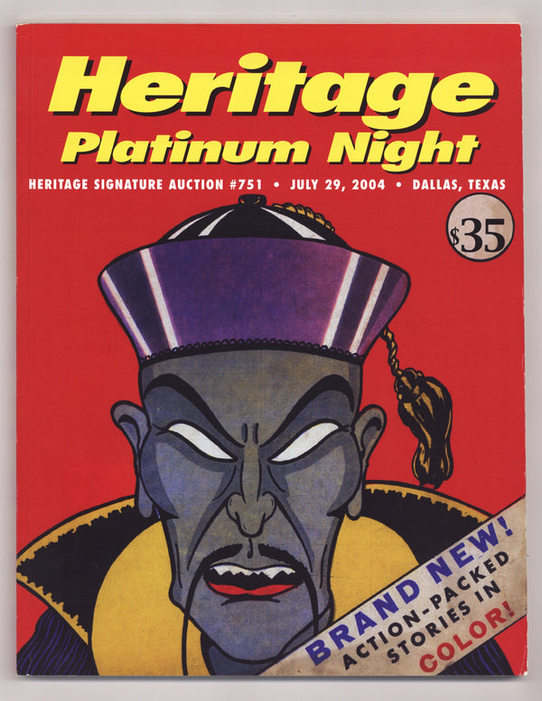 Heritage Platinum Night: Signature Auction Catalog 751 Low Grade (2004)