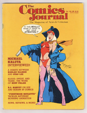 The Comics Journal 103 Low Grade (1985)