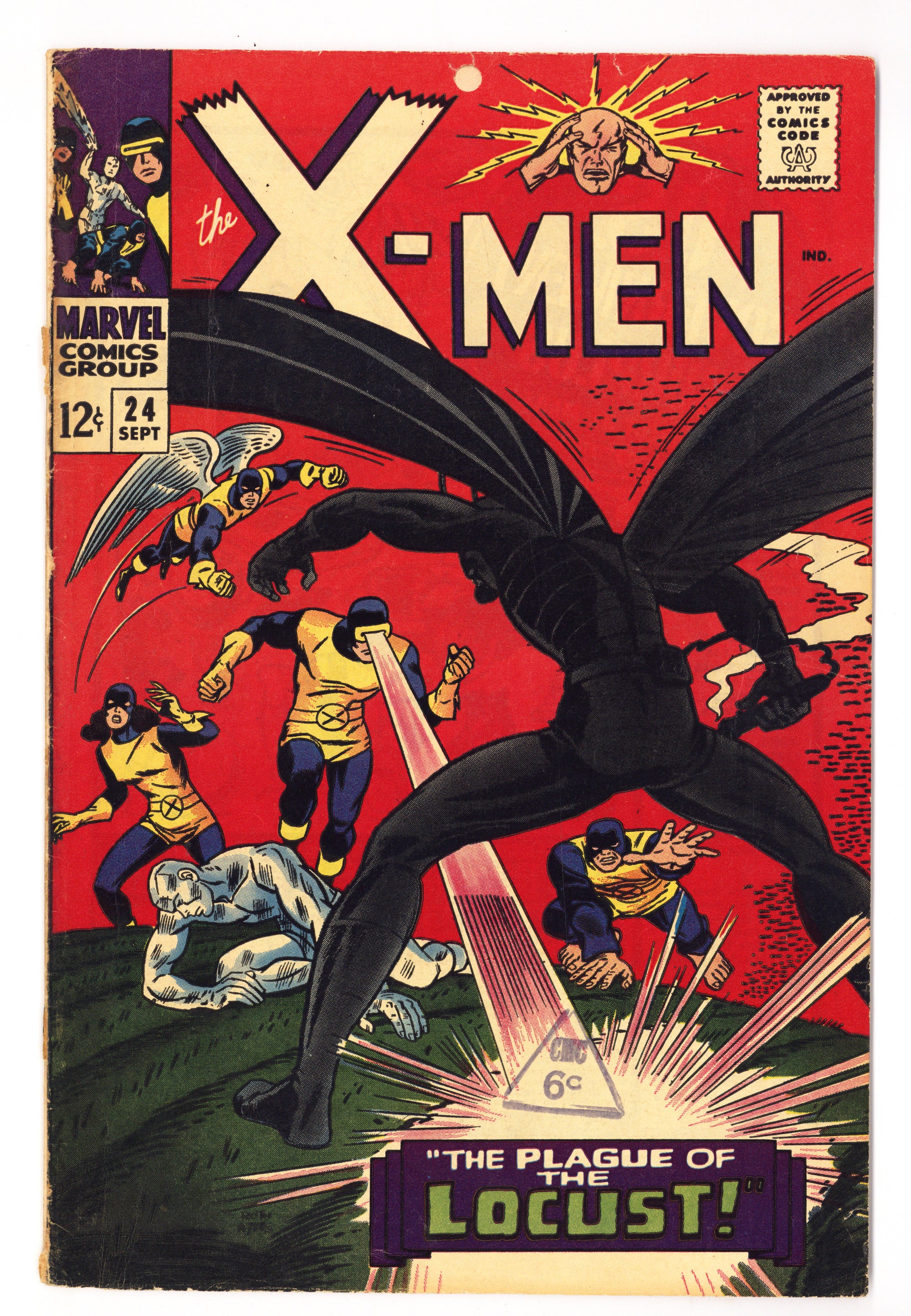 The X-Men Vol 1 24  PR (0.5) Back Cover Missing, Incomplete  (1966)        