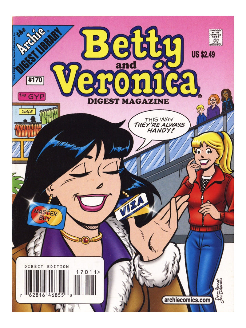 Betty and Veronica Comics Digest Magazine 170 High Grade (2007) 
