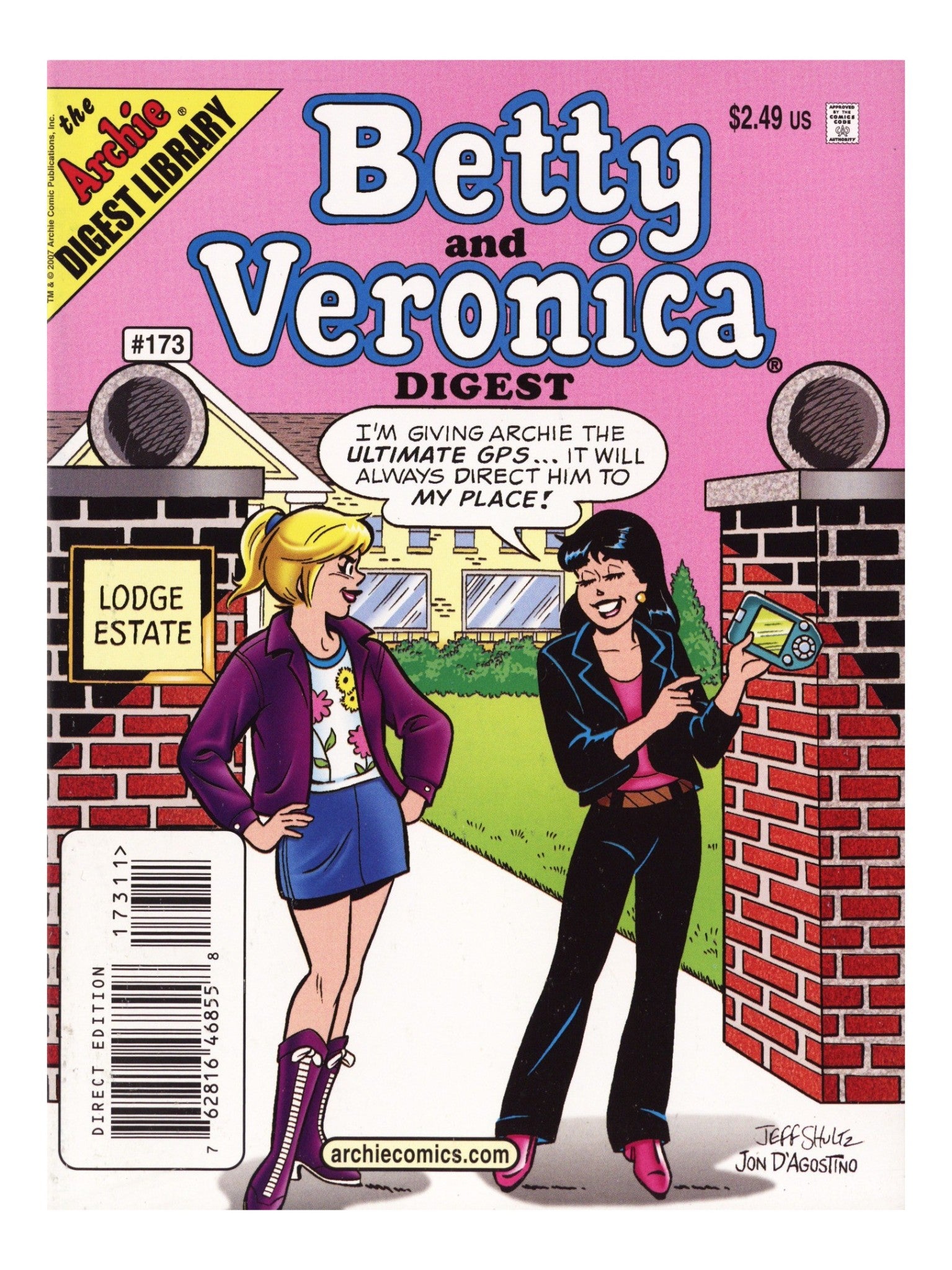 Betty and Veronica Comics Digest Magazine 173 High Grade (2007) 