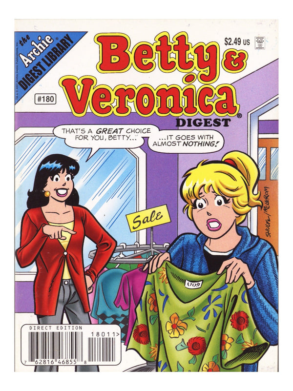 Betty and Veronica Comics Digest Magazine 180 High Grade (2008)