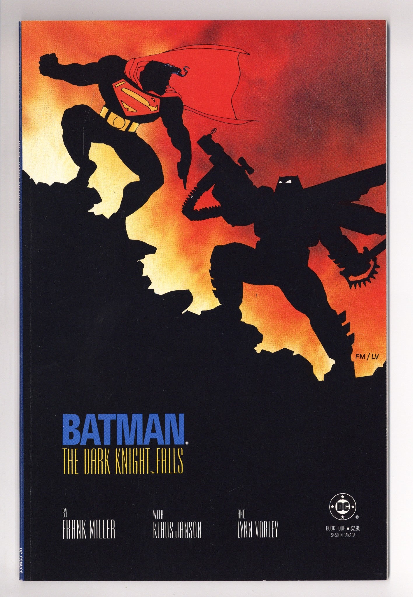 Batman: The Dark Knight 4 VF- (7.5) (1986) 