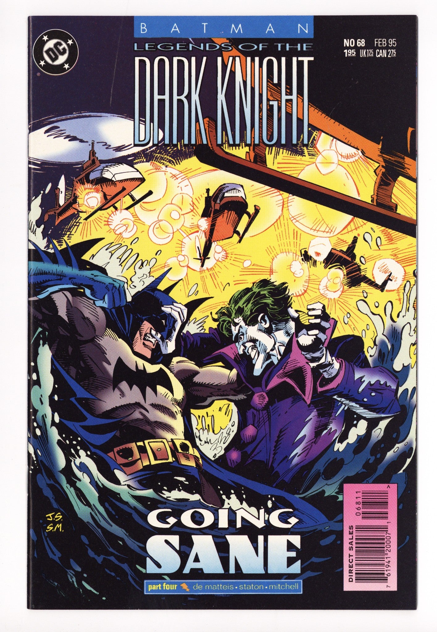 Batman: Legends of the Dark Knight 68 High Grade (1995) 