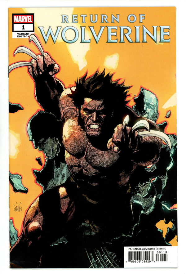 Return of Wolverine 1 Mid Grade (2018) Yu Incentive Variant