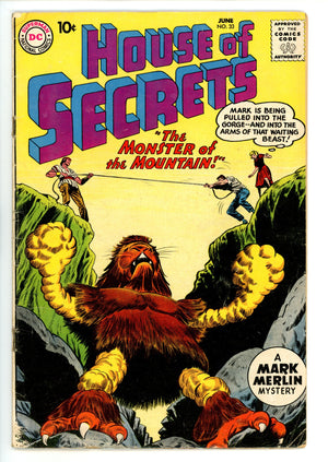 House of Secrets Vol 1 33 GD/VG (3.0) Tape (1960) 