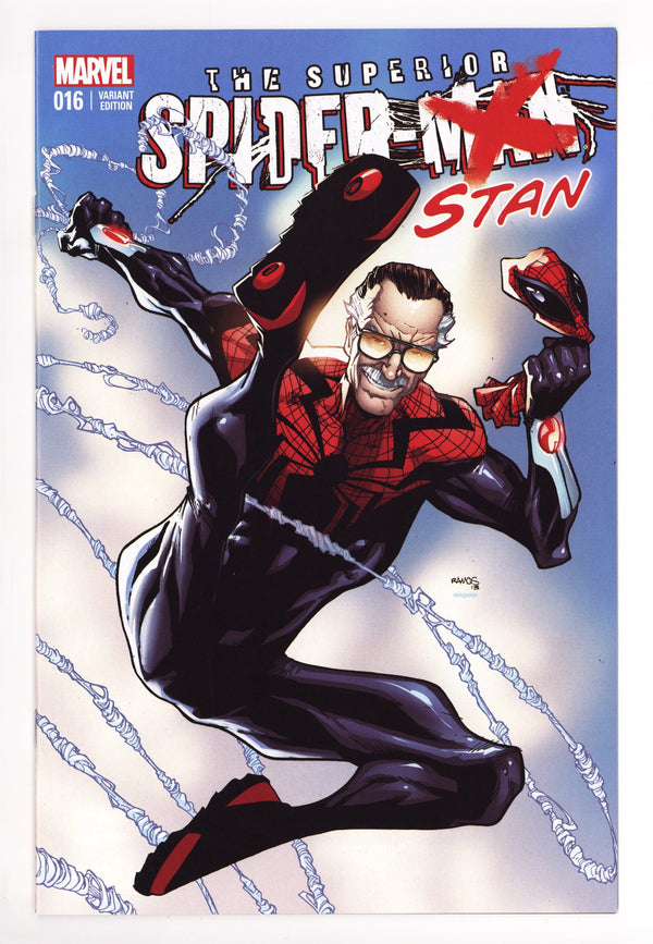 Superior Spider-Man Vol 1 16 NM- (9.2) (2013) Ramos Stan Lee Exclusive Variant