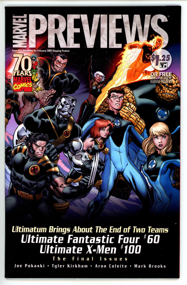 Marvel Previews Vol 1 64 VF/NM (9.0) (2009)