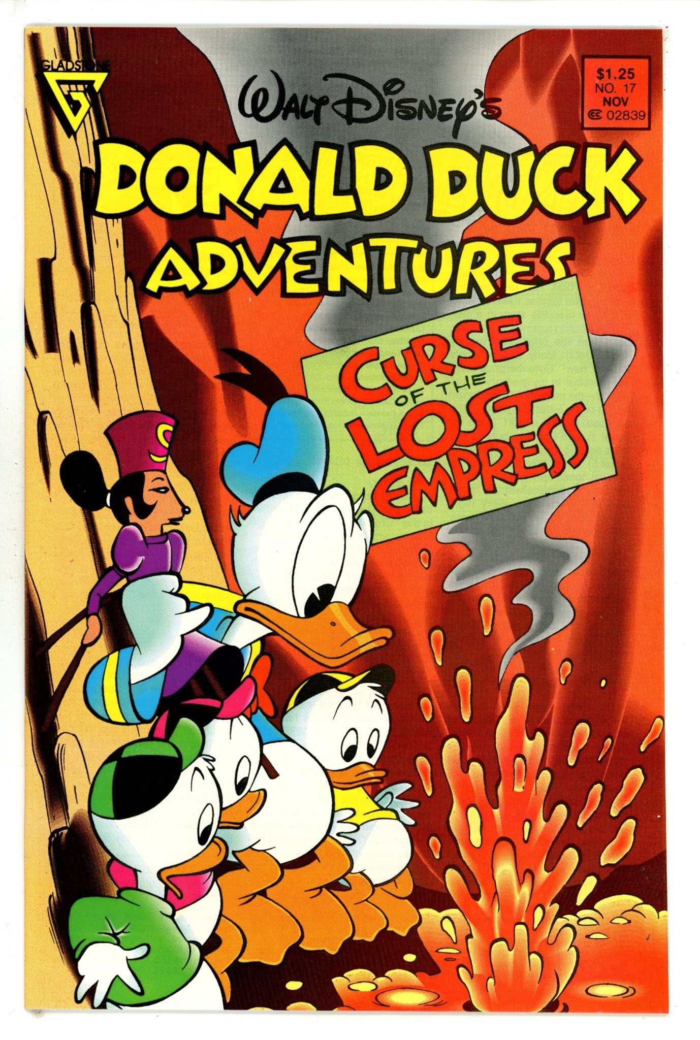 Walt Disney's Donald Duck Adventures Vol 1 17 NM- (1989)