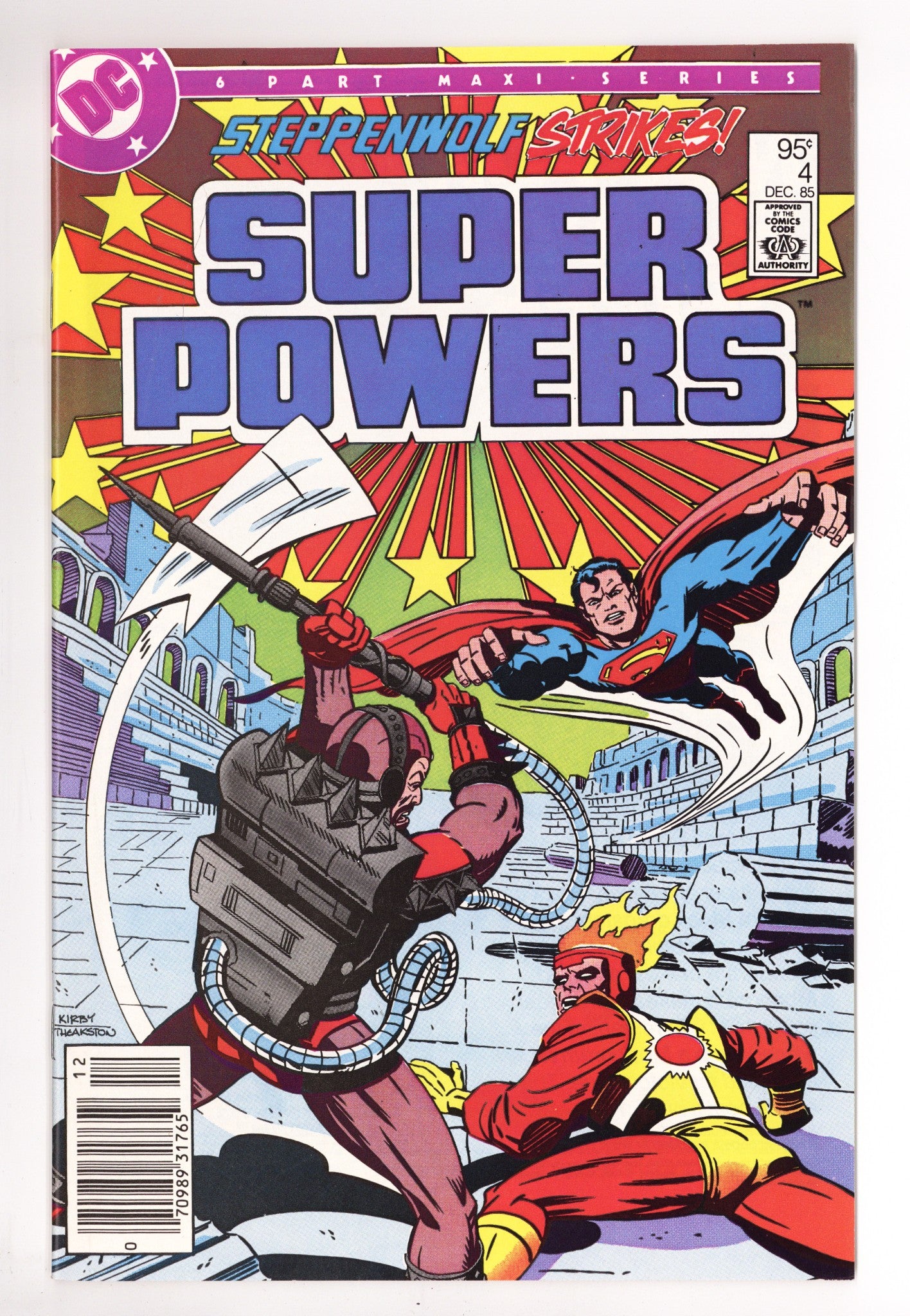 Super Powers Vol 2 4 NM- (9.2) (1985) Canadian Price Variant 