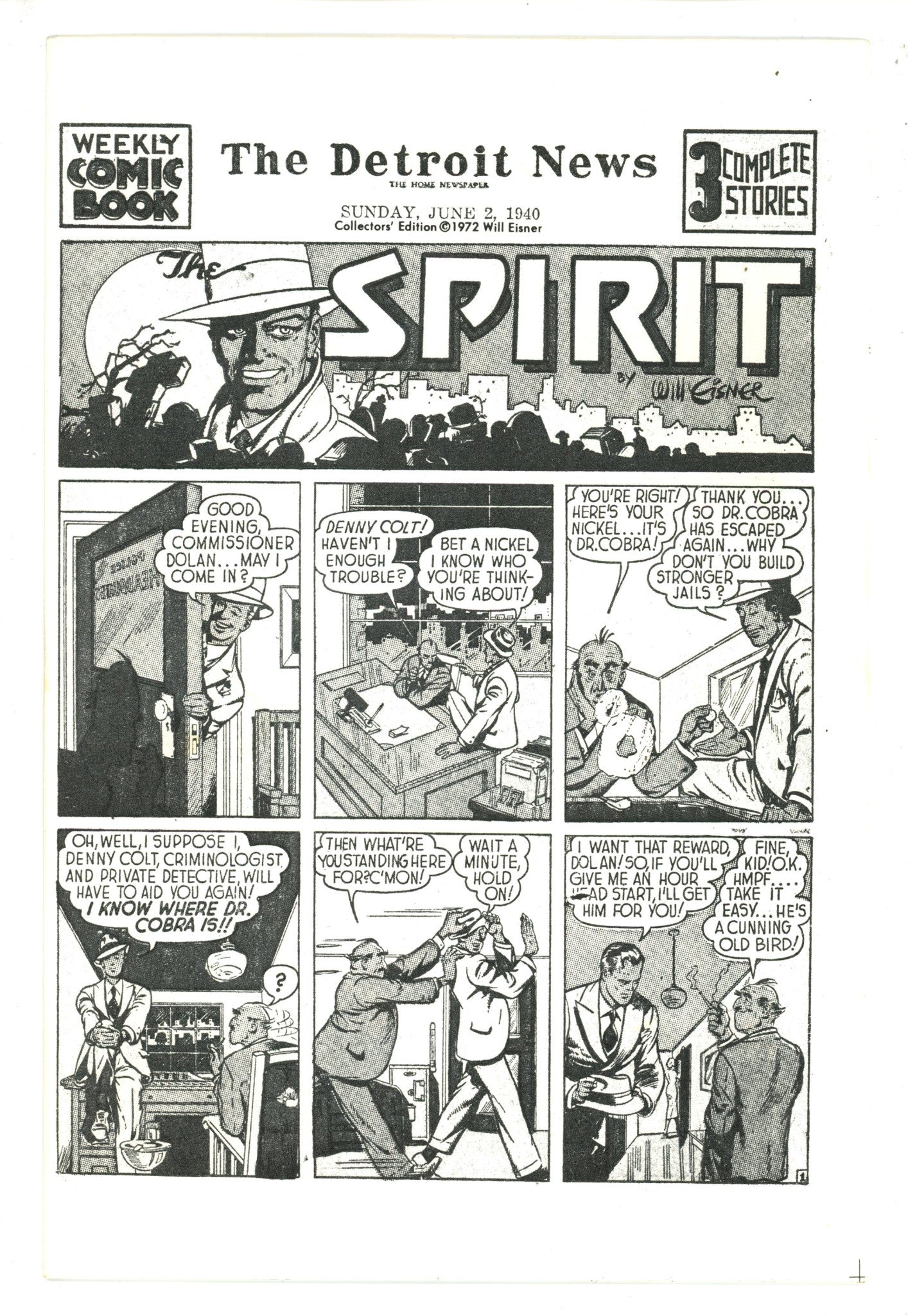 The Spirit: The Origin of the Spirit [nn] Collector'S Edition (1972)