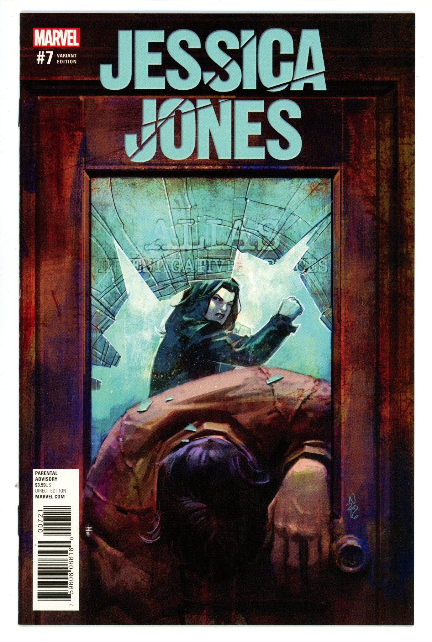 Jessica Jones 7 High Grade (2017) Klein Variant 