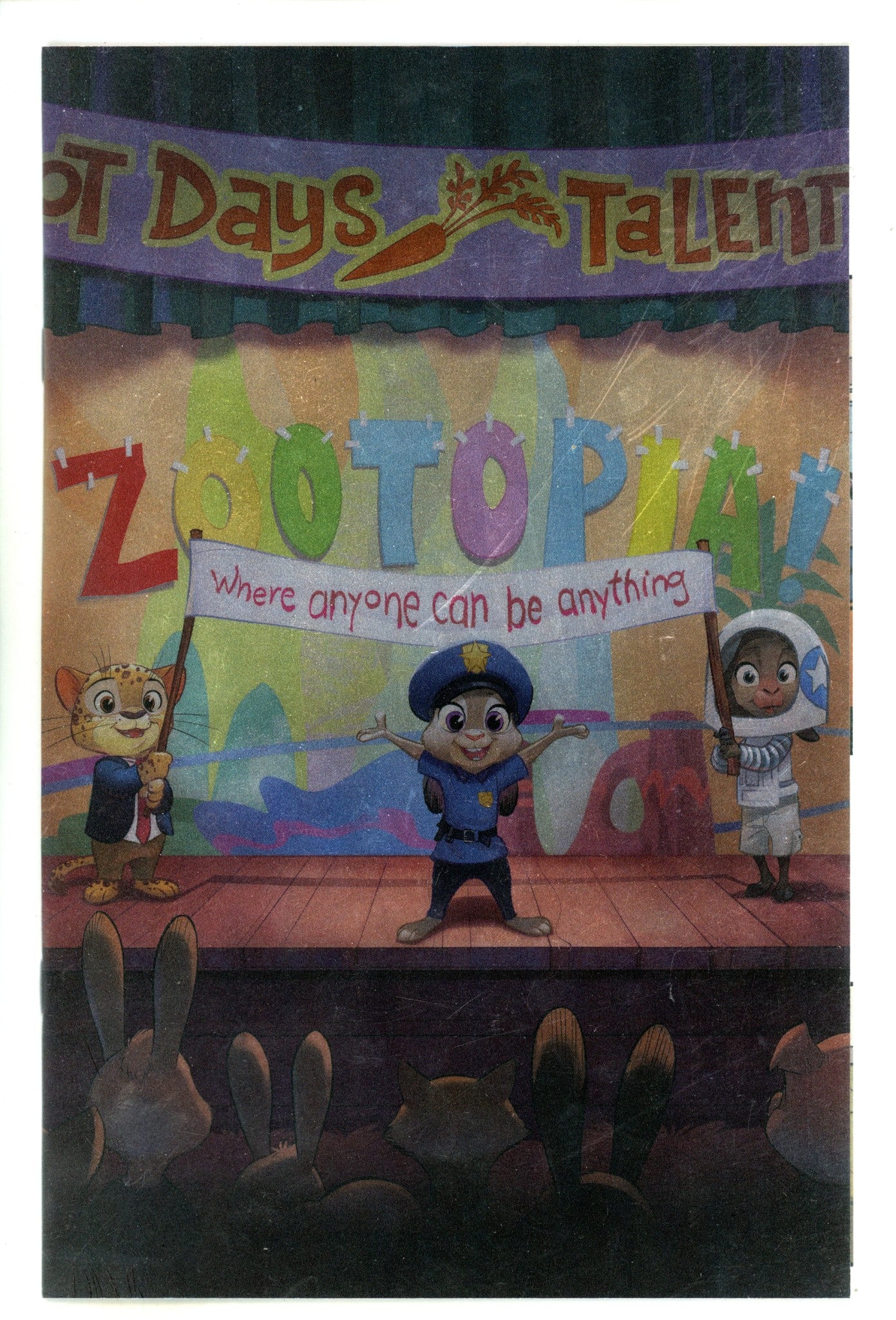 Zootopia 1 Foil Virgin Incentive Variant NM- (2025)