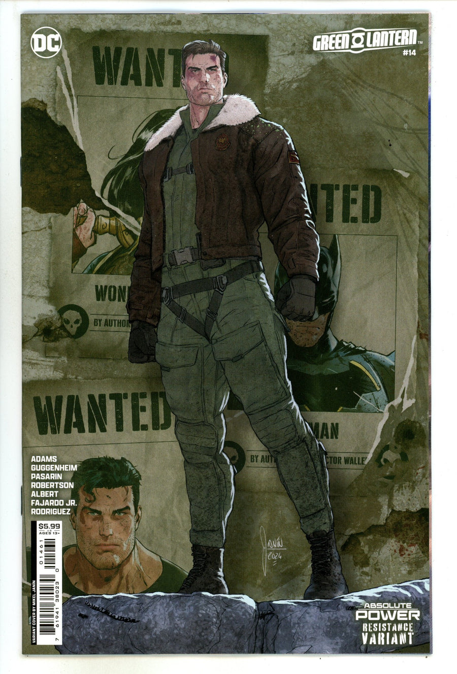Green Lantern Vol 8 14 Janín Variant (2024)