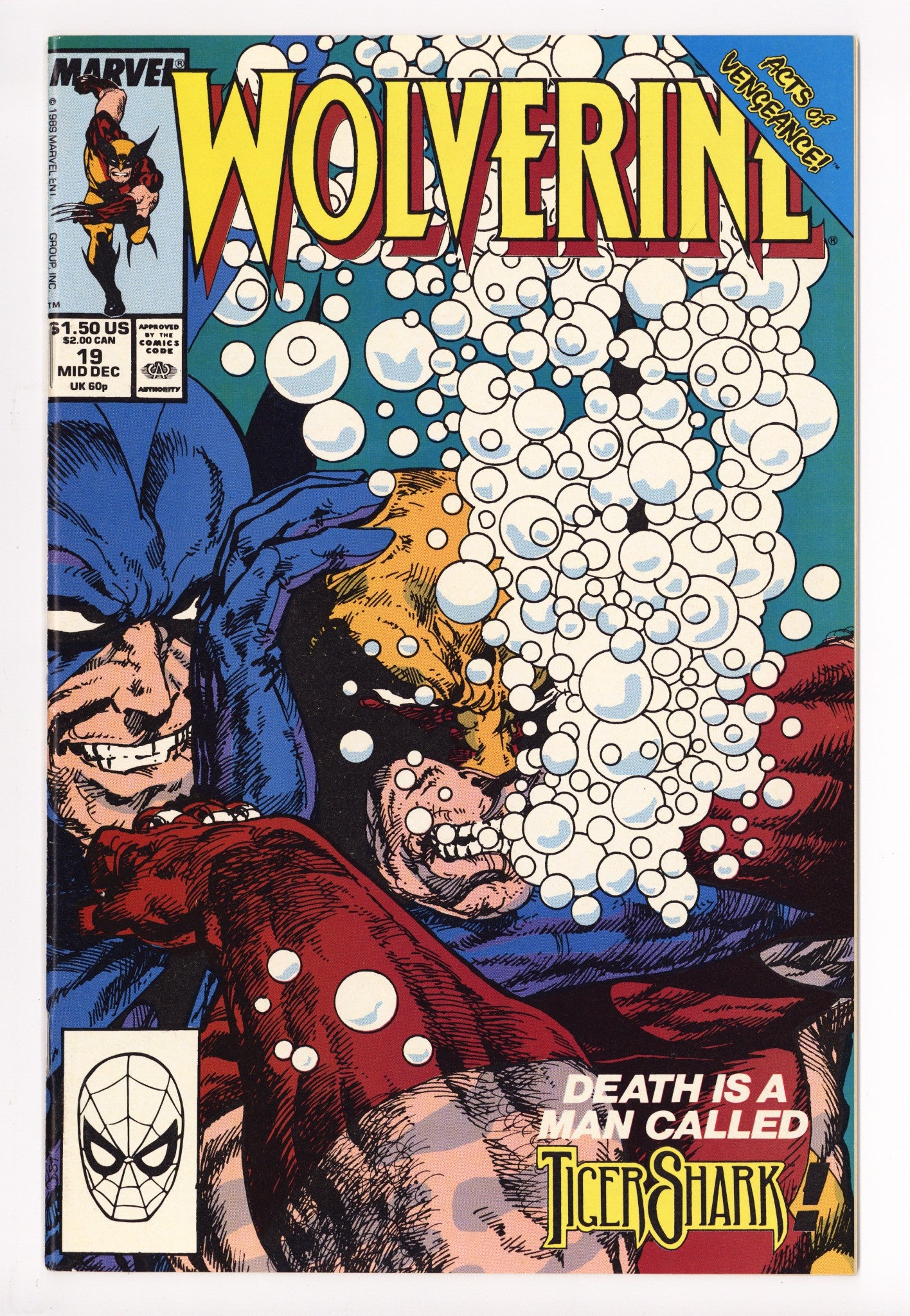 Wolverine Vol 2 19 High Grade (1989) 