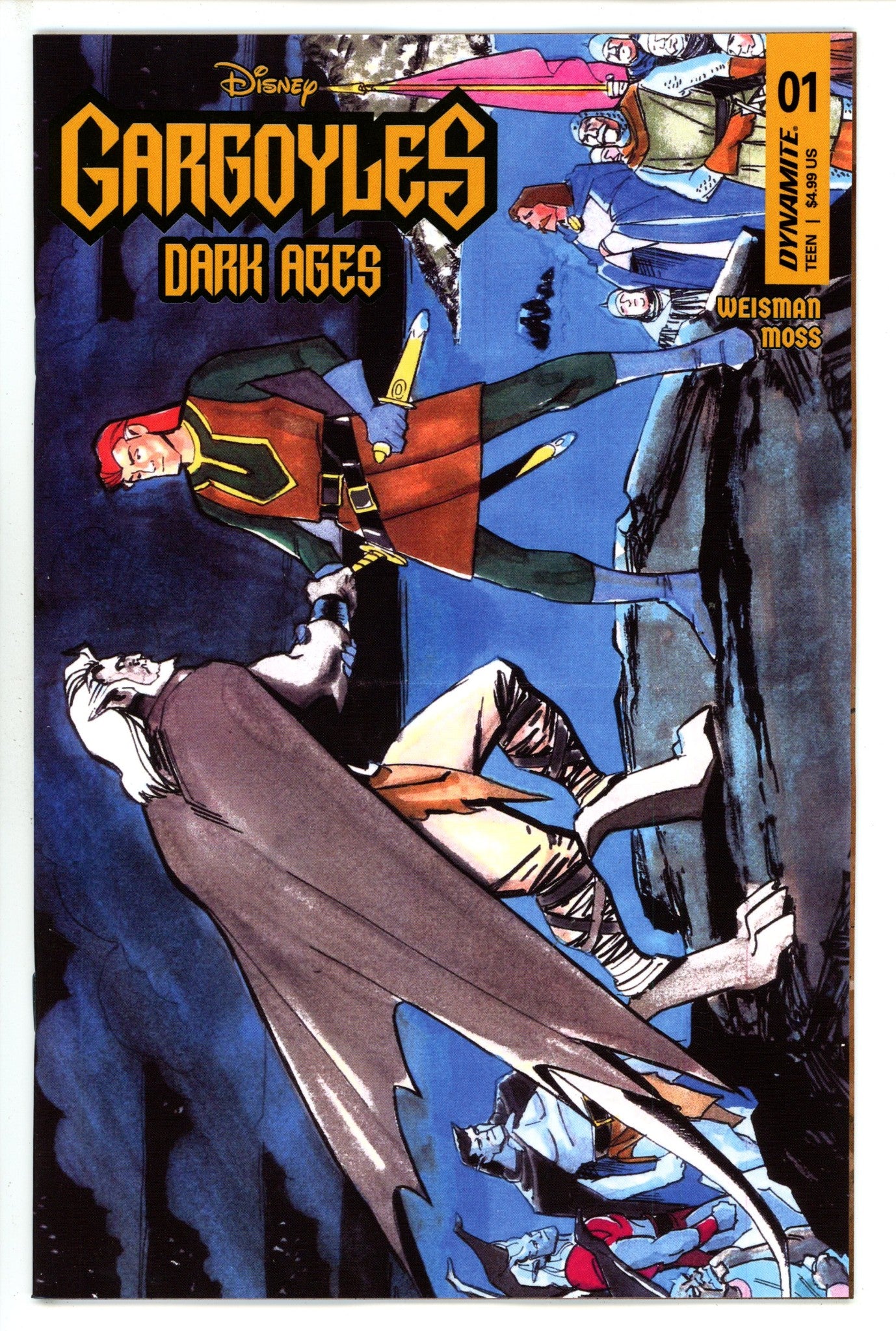 Gargoyles Dark Ages 1 TV Pitch Art Incentive Variant (2023)
