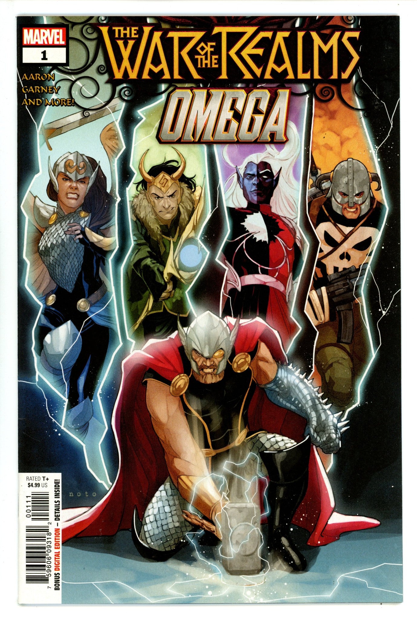 War of the Realms Omega 1 NM- (2019)
