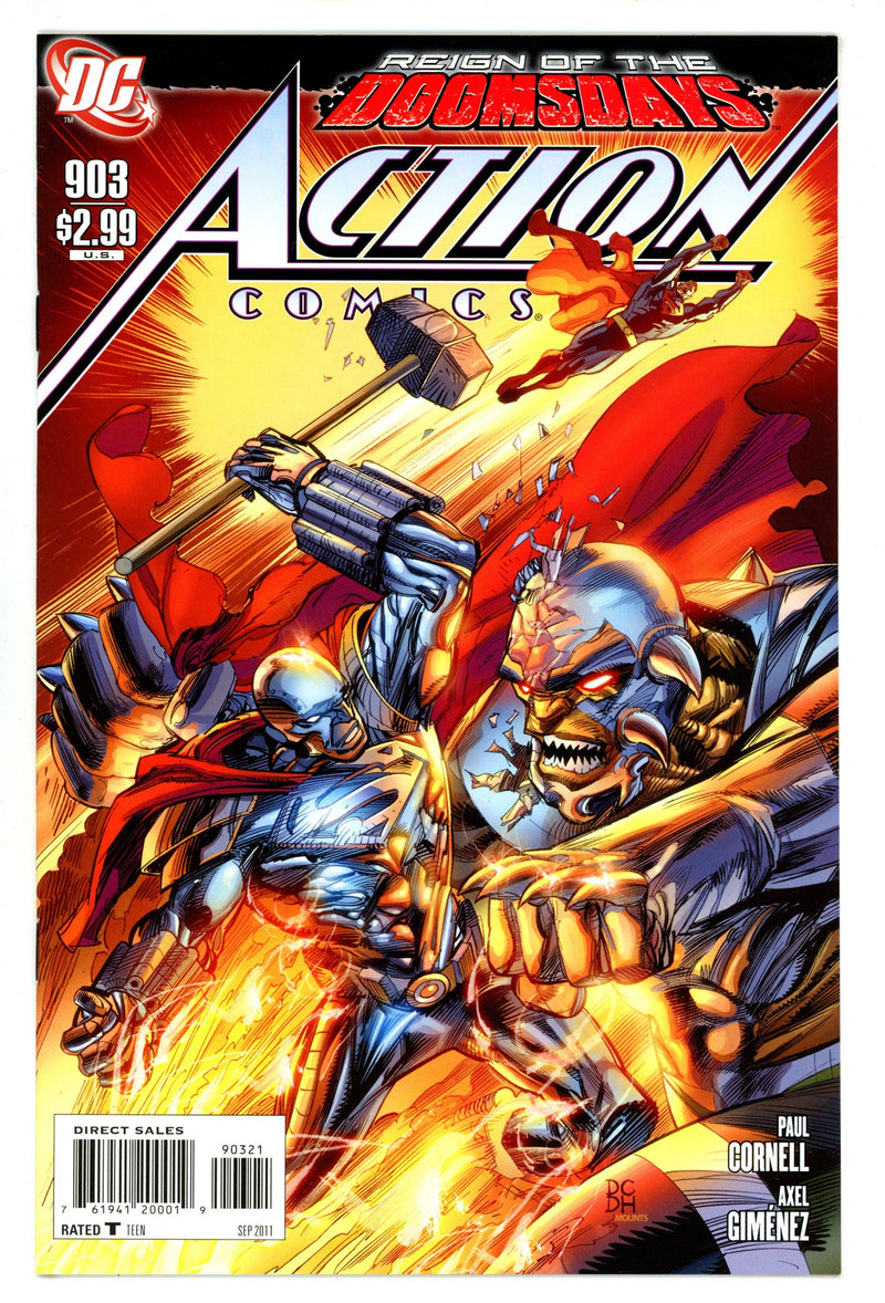 Action Comics Vol 1 903 High Grade (2011) Cowan Variant 