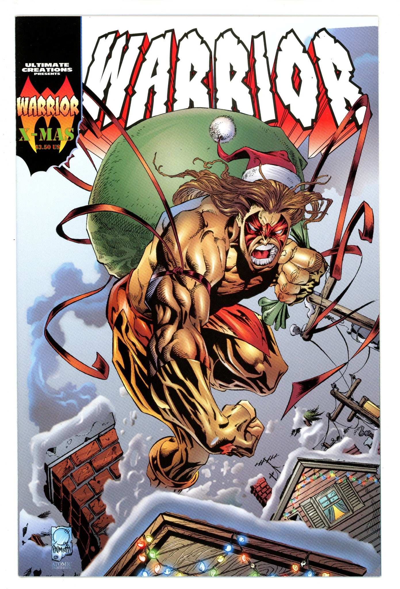 Warrior X-Mas 1 VF+ (8.5) (1996) 