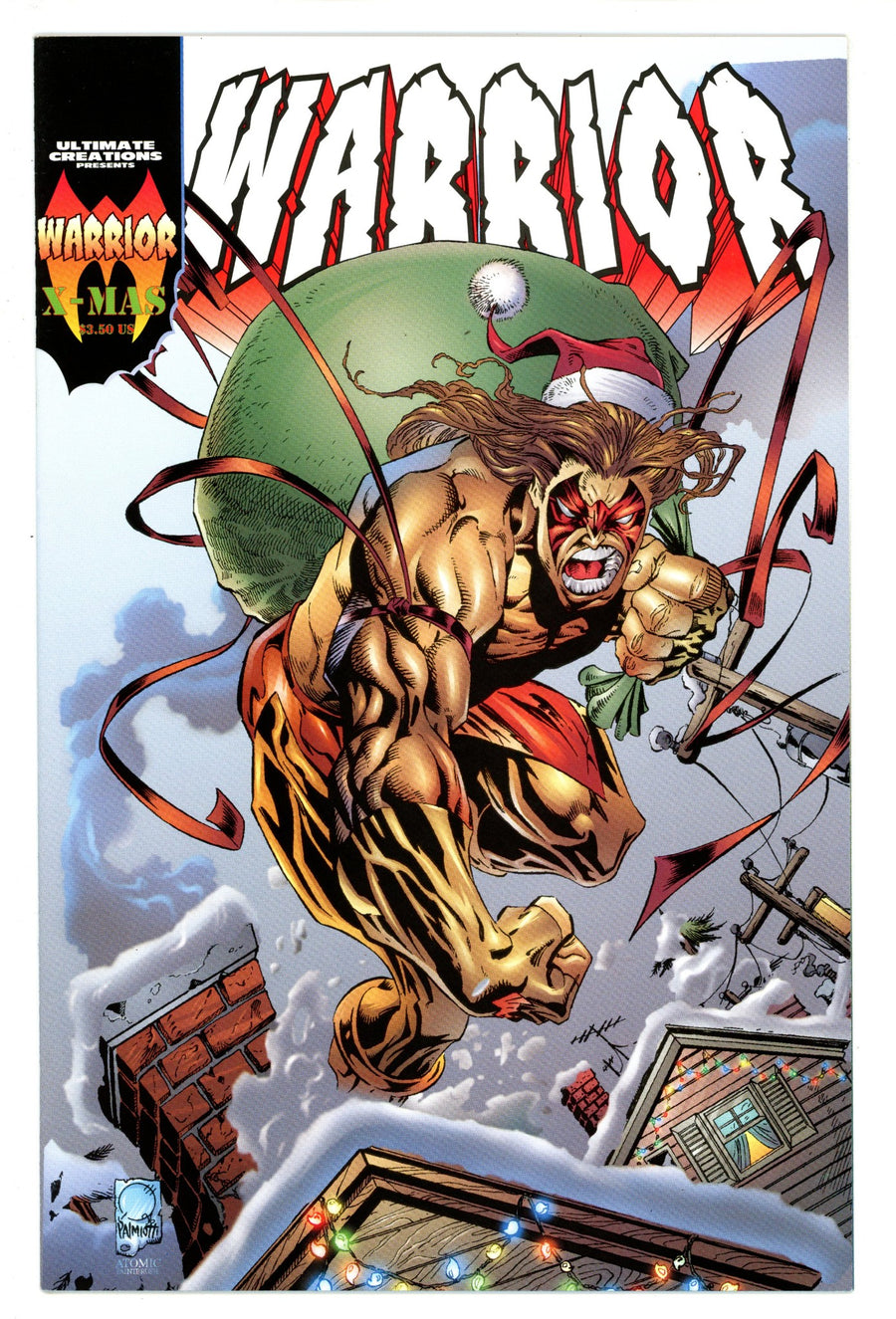 Warrior X-Mas 1 VF+ (8.5) (1996) 