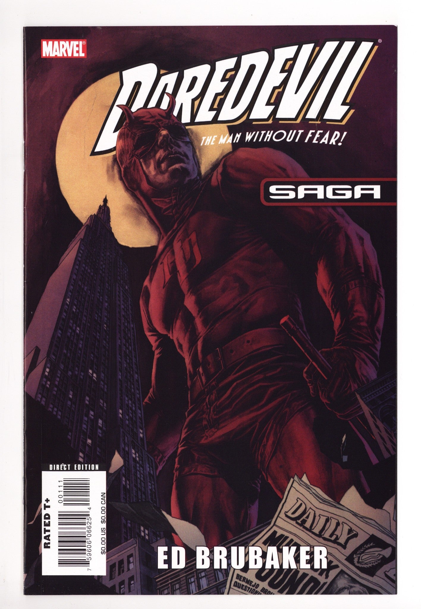 Daredevil by Ed Brubaker Saga [nn] Mid Grade (2008) 