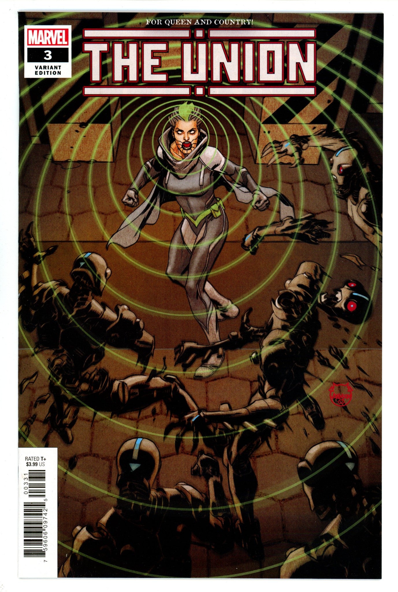 The Union 3 High Grade (2021) Johnson Variant 