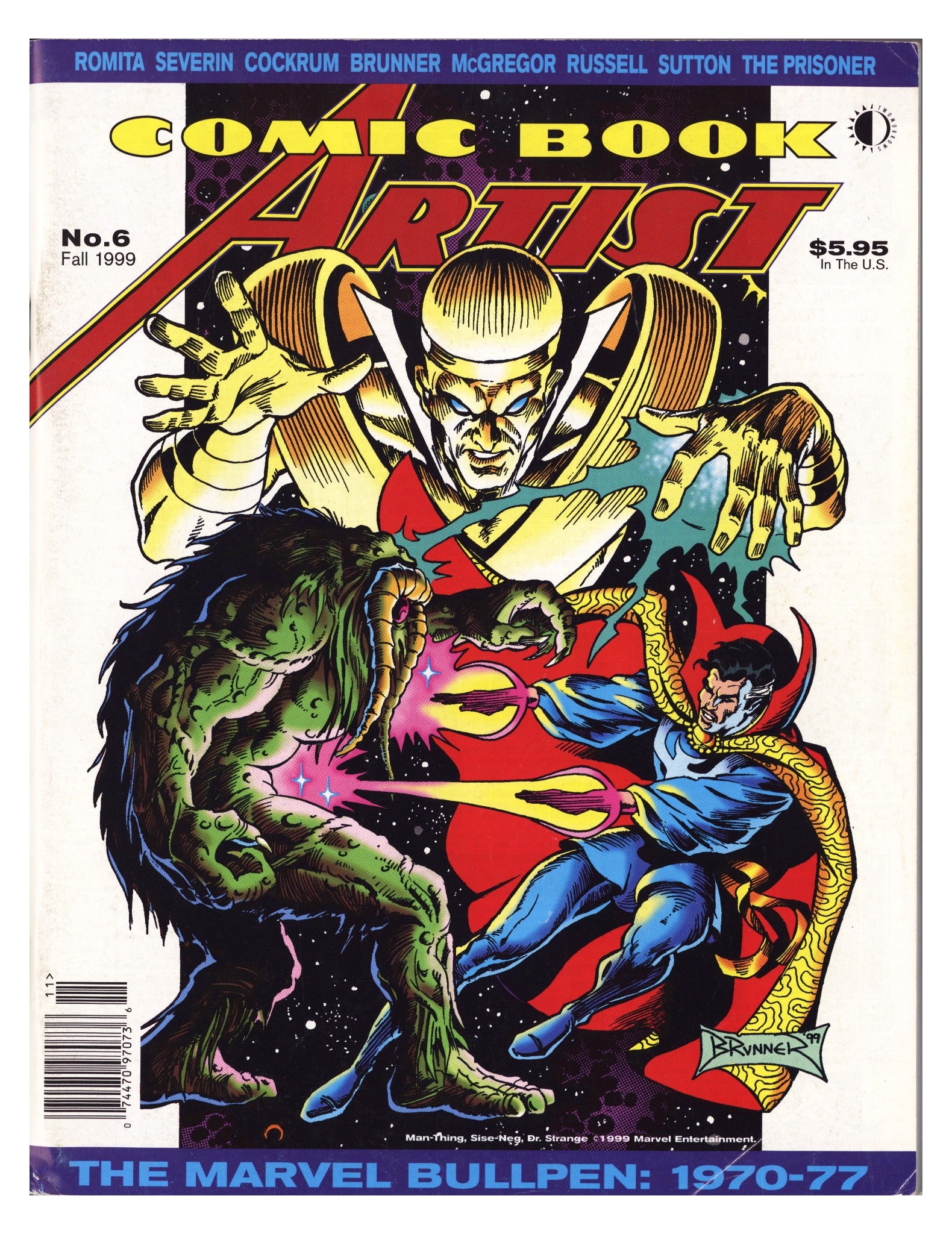 Comic Book Artist Vol 1 6 Low Grade (1999) 
