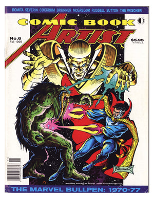 Comic Book Artist Vol 1 6 Low Grade (1999)