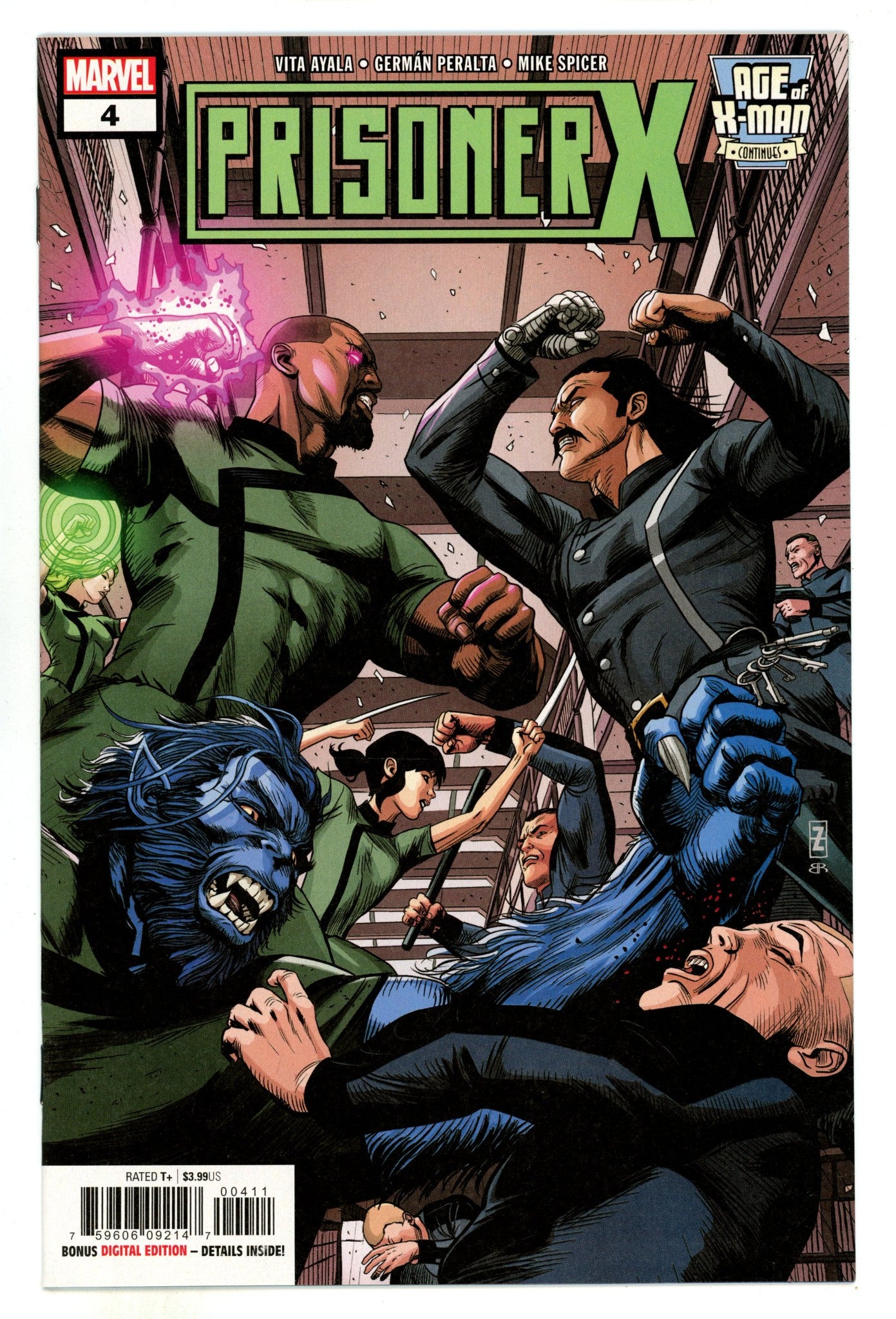 Age of X-Man: Prisoner X  4  High Grade  (2019)  