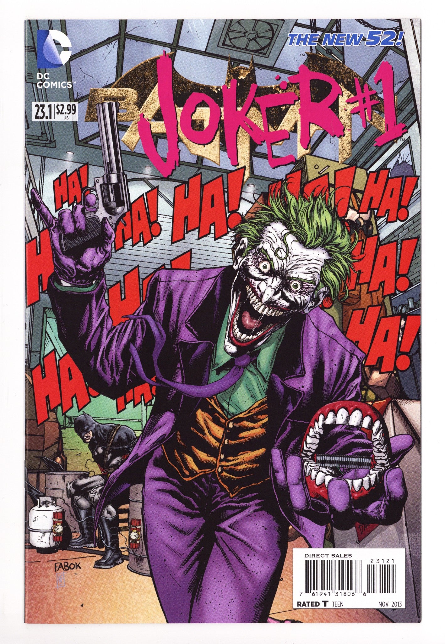 Batman Vol 2 23.1 High Grade (2013) Non-Lenticular Variant 