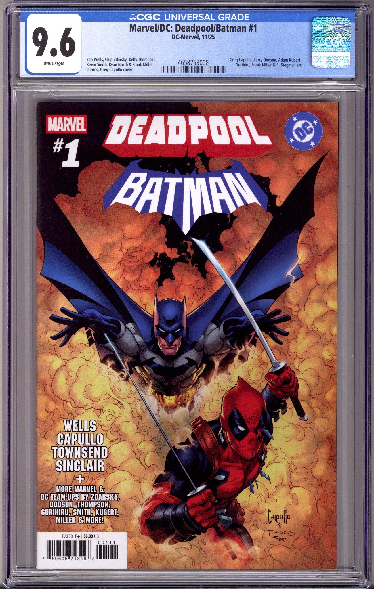 Deadpool / Batman 1 CGC 9.6 (NM+) (2025) 