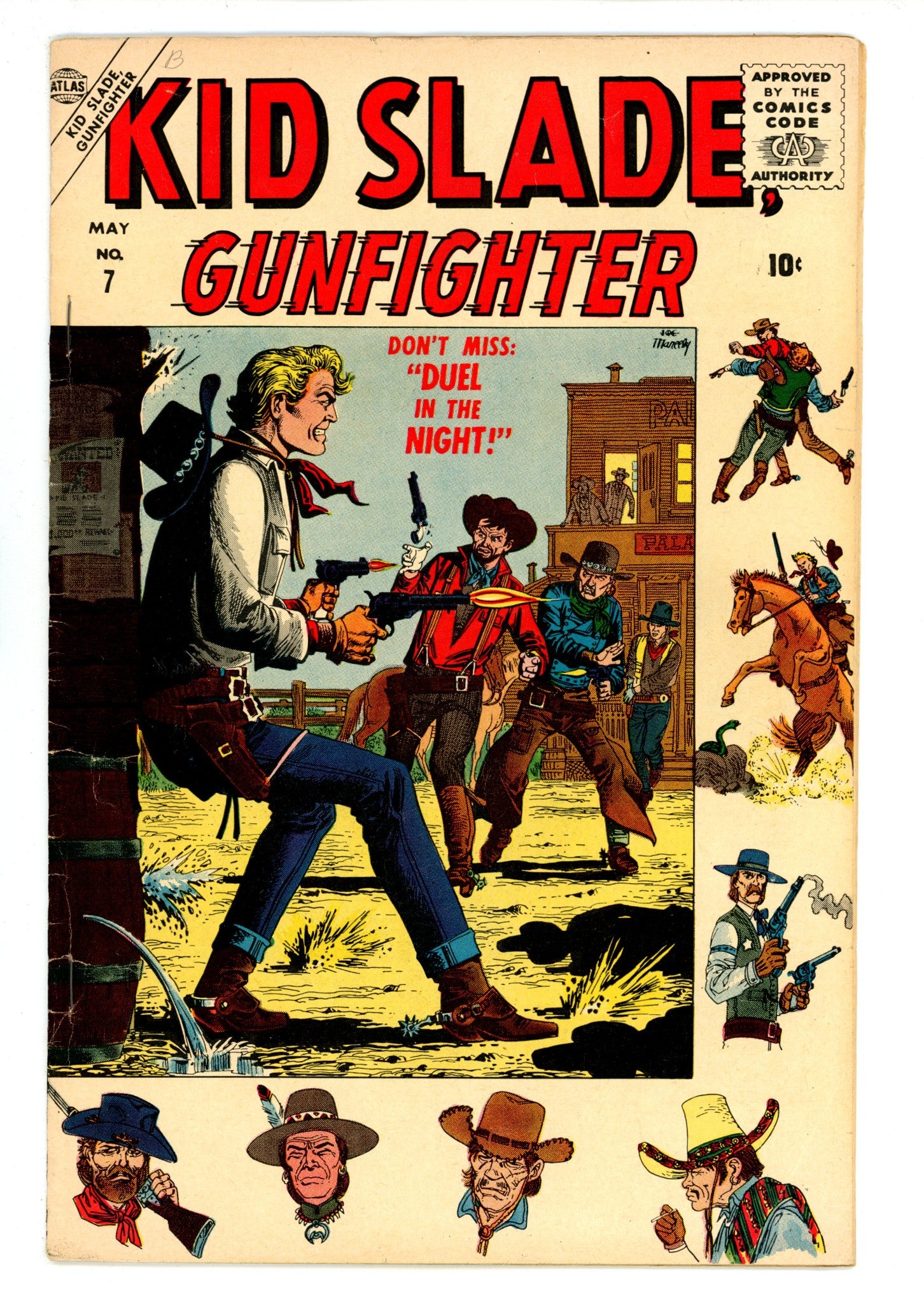 Kid Slade, Gunfighter 7 VG/FN (5.0) (1957) 