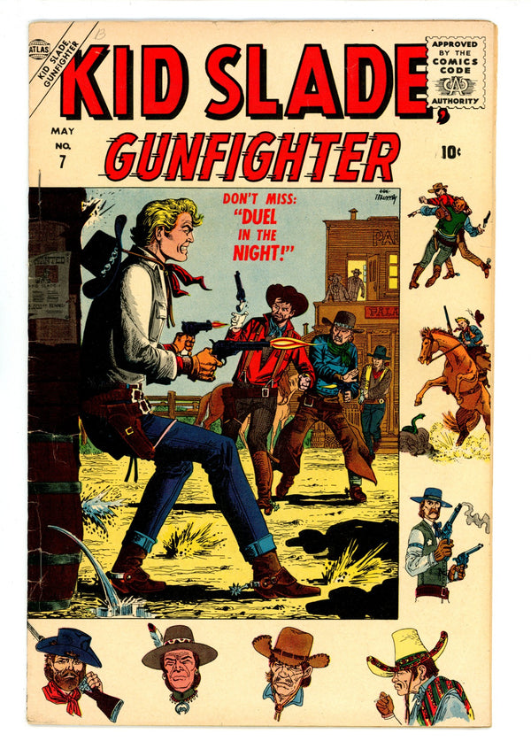 Kid Slade, Gunfighter 7 VG/FN (5.0) (1957)