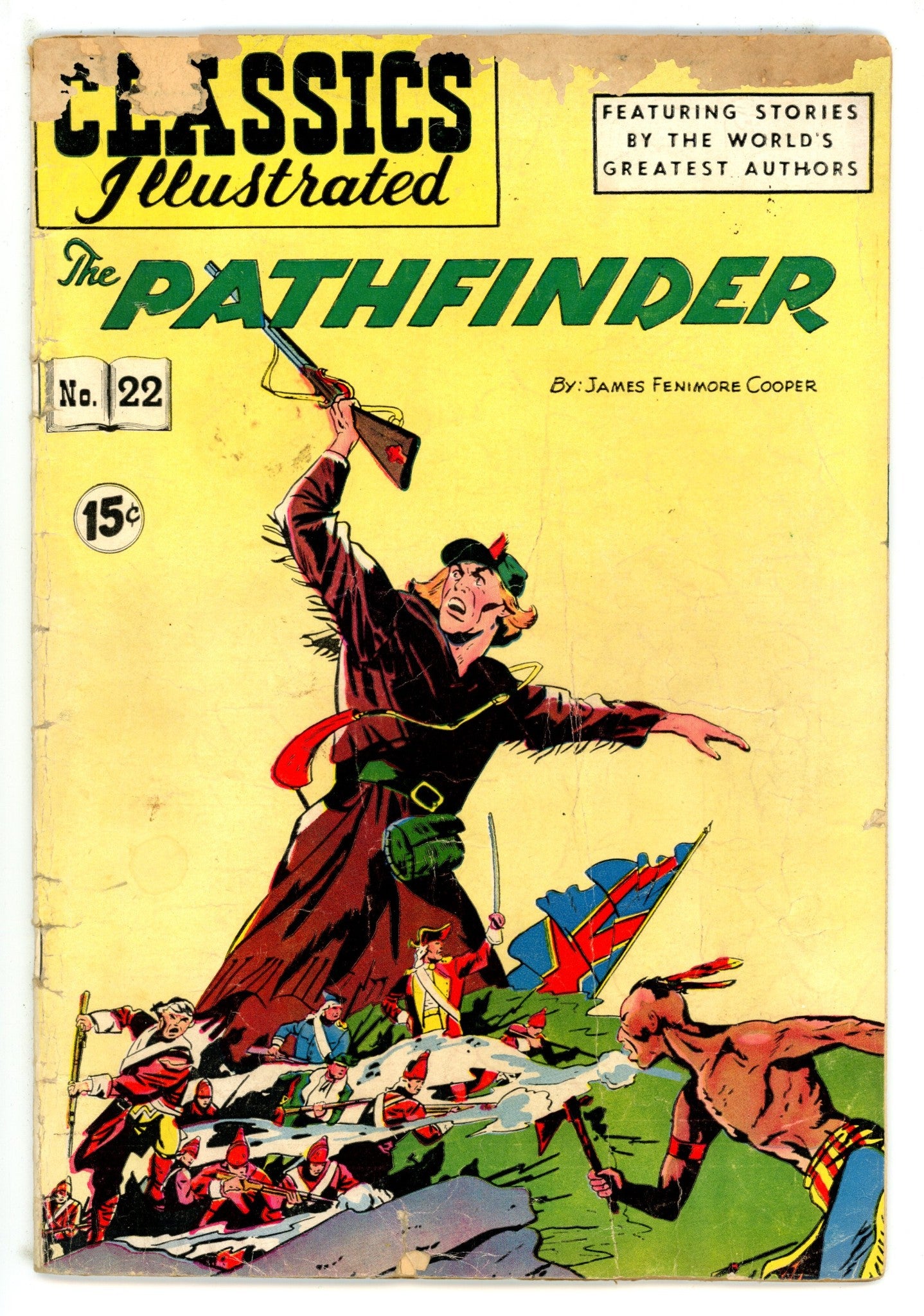 Classics Illustrated: The Pathfinder 22 Hrn 85 GD (1951)