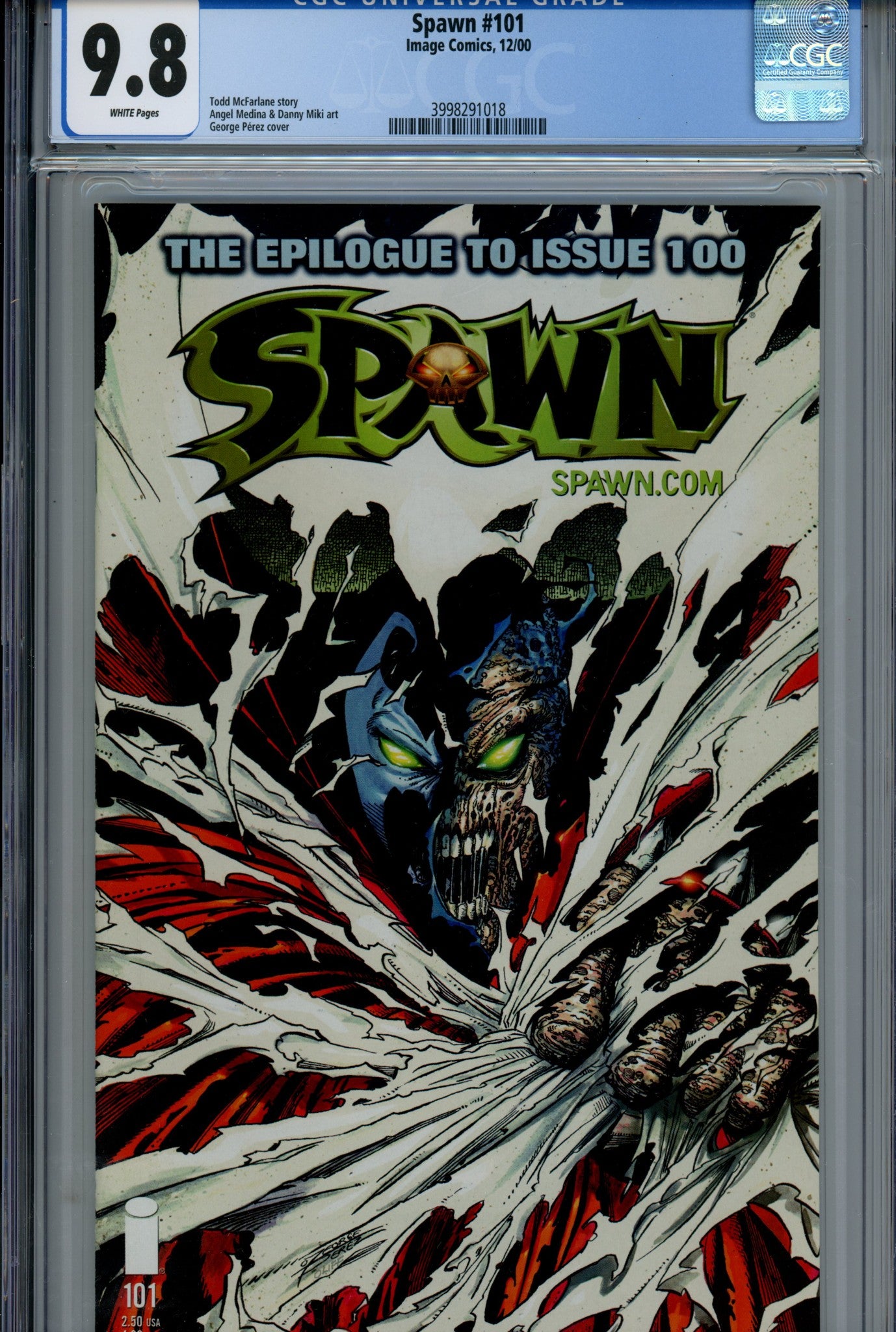 Spawn 101 CGC 9.8 (NM/M) (2000) 