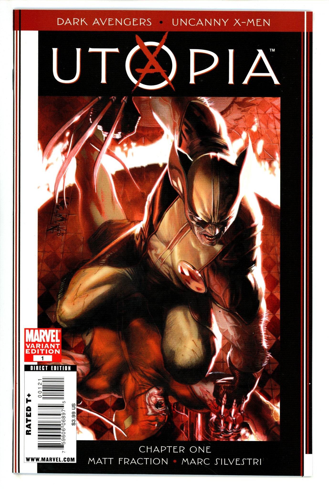 Dark Avengers / Uncanny X-Men: Utopia 1 Bianchi Variant (2009)