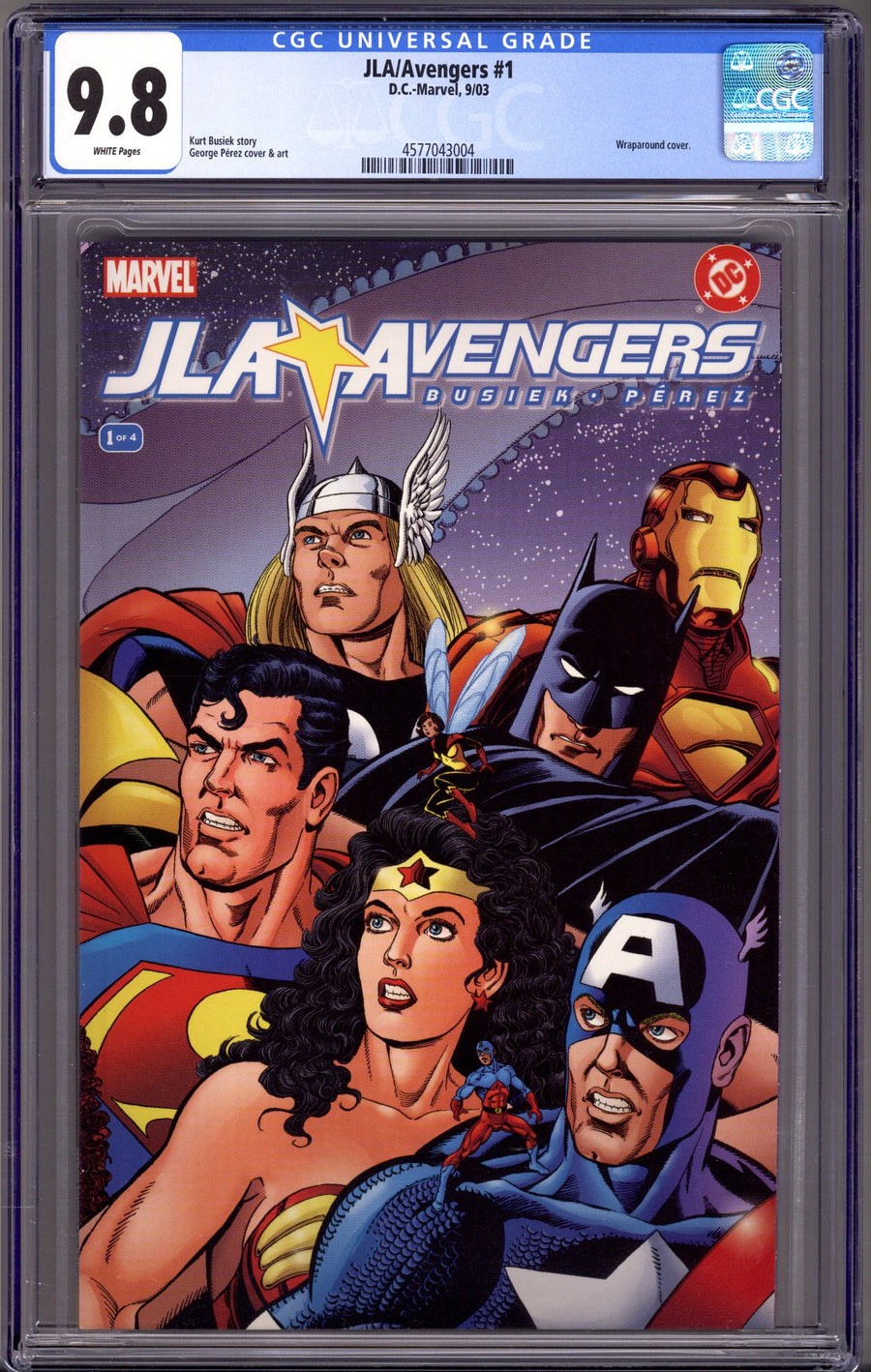 JLA / Avengers 1 CGC 9.8 (NM/M) (2003)