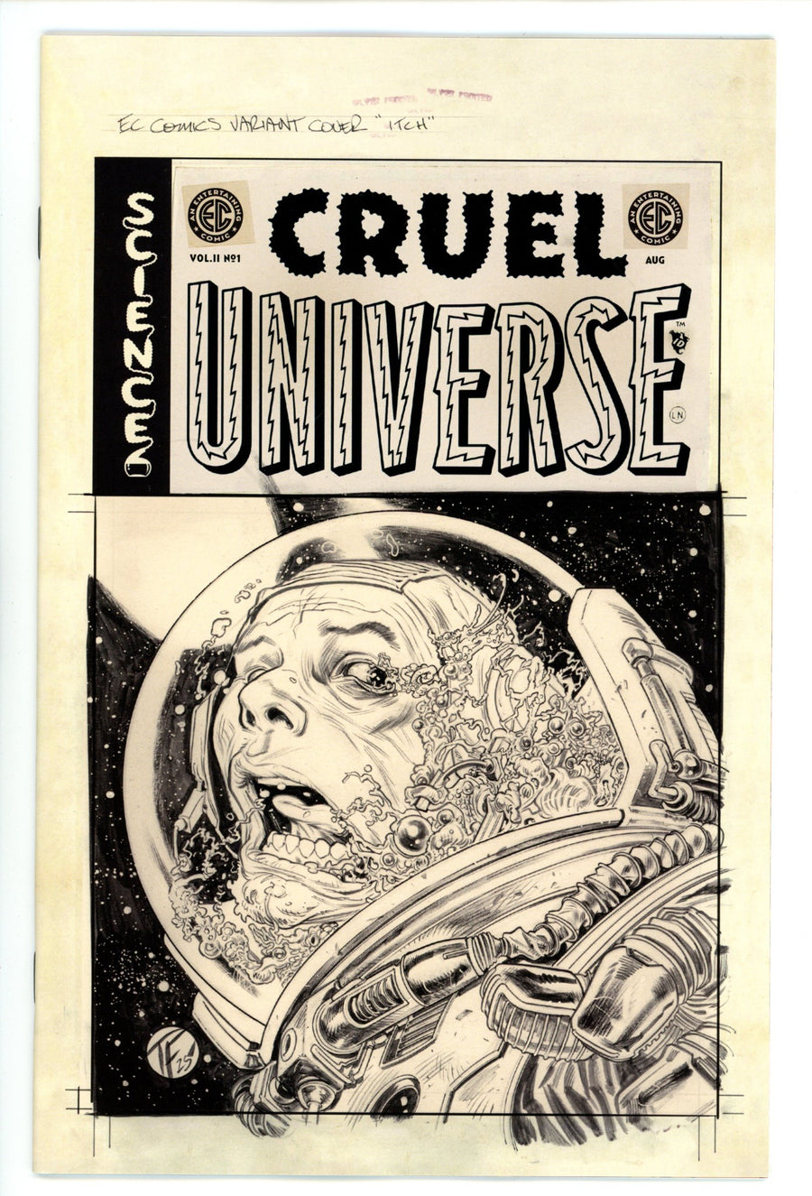 EC Cruel Universe 2 1 Fowler B&W Incentive NM- (2025)