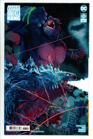 Justice League vs. Godzilla vs. Kong 7 NM- (9.2) (2024) Janin Incentive Variant