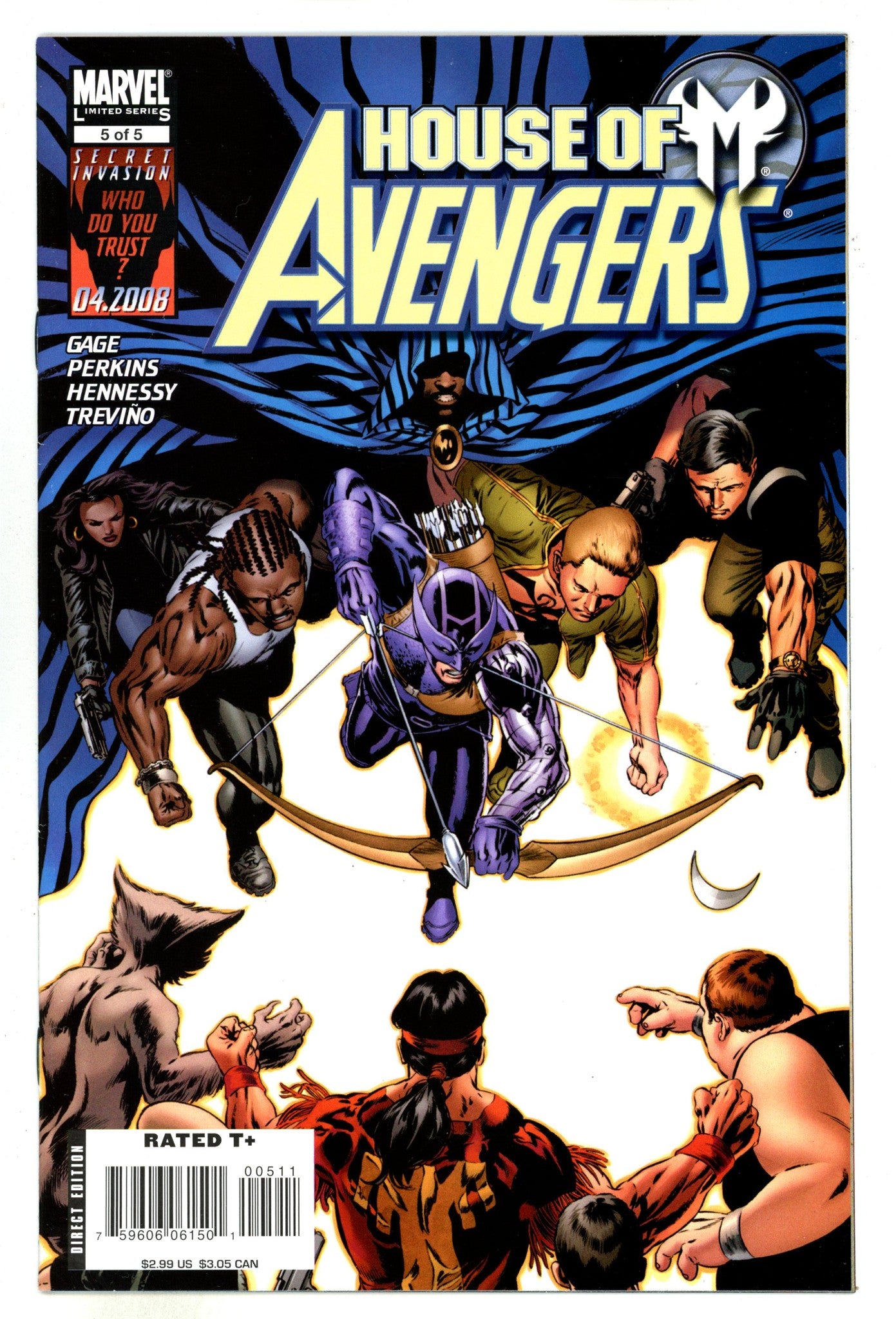 House of M: Avengers 5 High Grade (2008) 