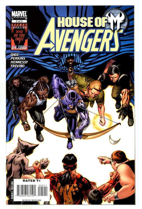 House of M: Avengers 5 High Grade (2008)
