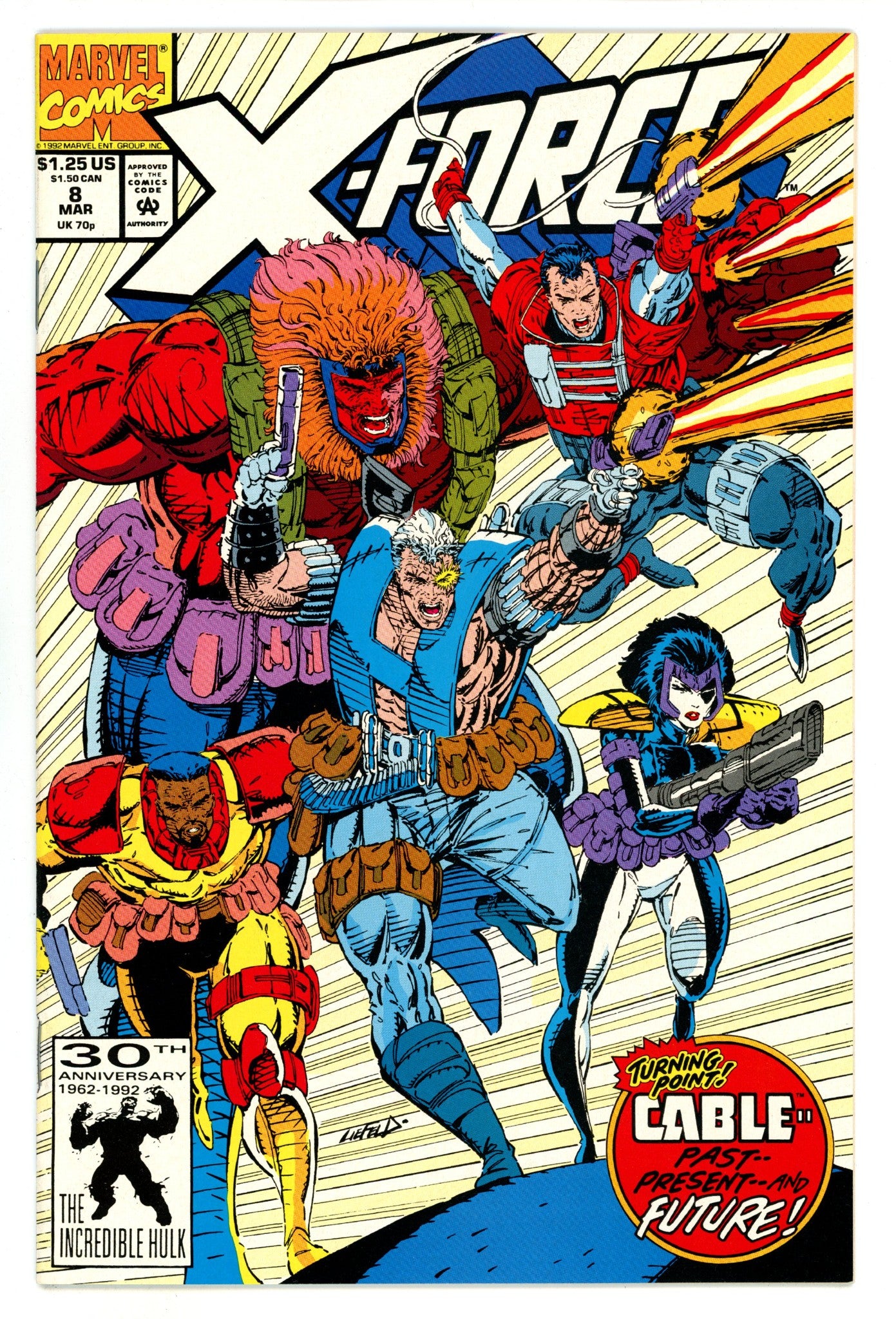 X-Force Vol 1 8 High Grade (1992) 
